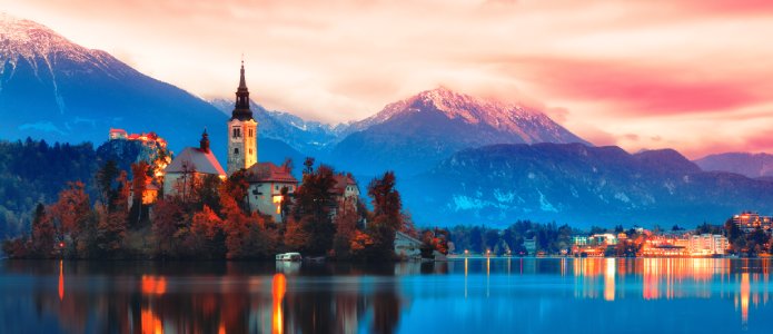Bledsjøen er et utrolig vakkert område i Slovenia